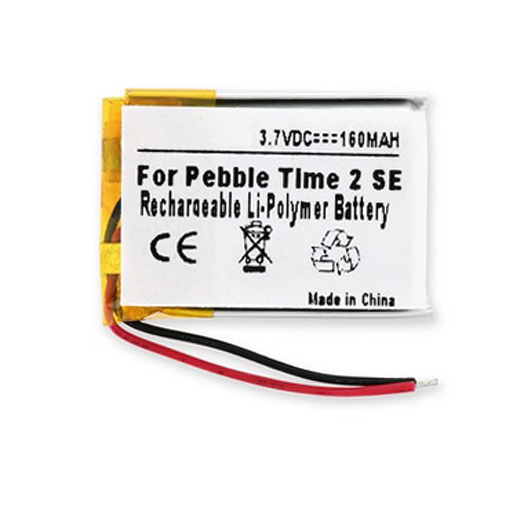 MPF Products 160mAh LSSP441522AE Battery Replacement Compatible with Pebble Time 2, Pebble Time 2 SE Smartwatch