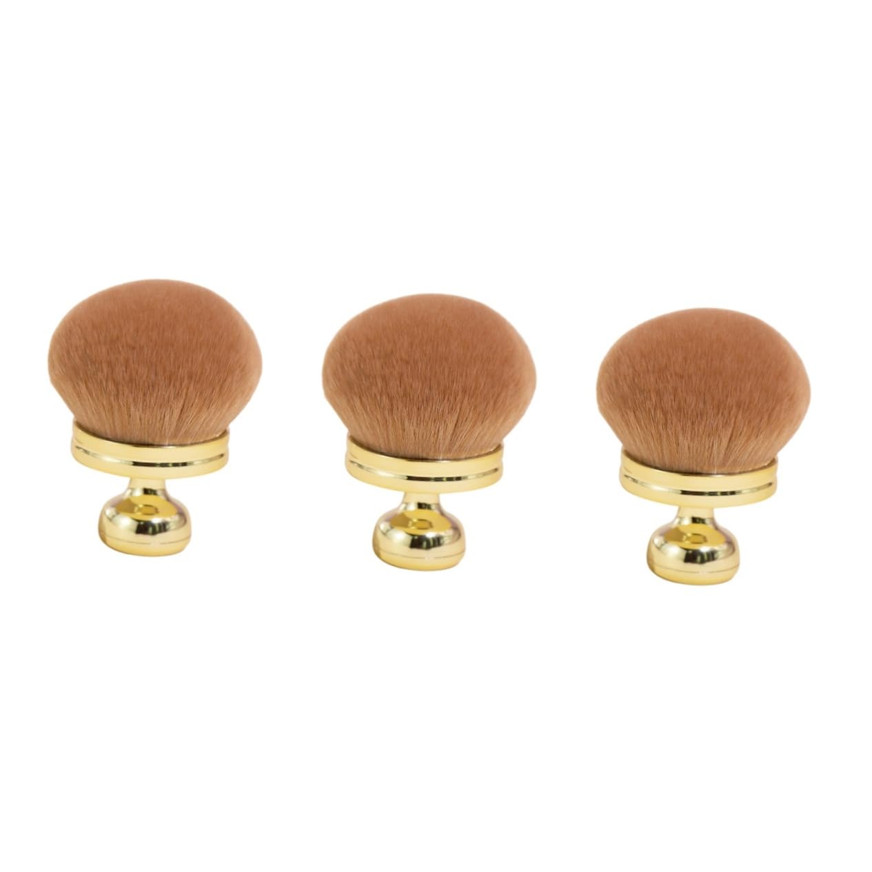 Beavorty 3 Pezzi Set Di Pennelli Per Trucco Morbidi E Soffici Pennello Per Cipria Pennello Cosmetico Kit Di Trucco Professionale Pennello Per Fondotinta In Polvere Strumenti Per Il