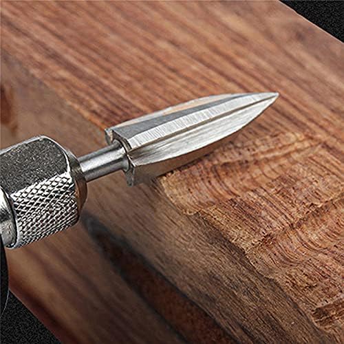 20 Pcs Wood Carving Drill Bits Set, Power Tools Engraving Drill Bit Set, HSS Rotary Tool Accessories Carving Bits Carbide Burr Set for DIY Woodworking, Carving, Drilling - 3mm Shank