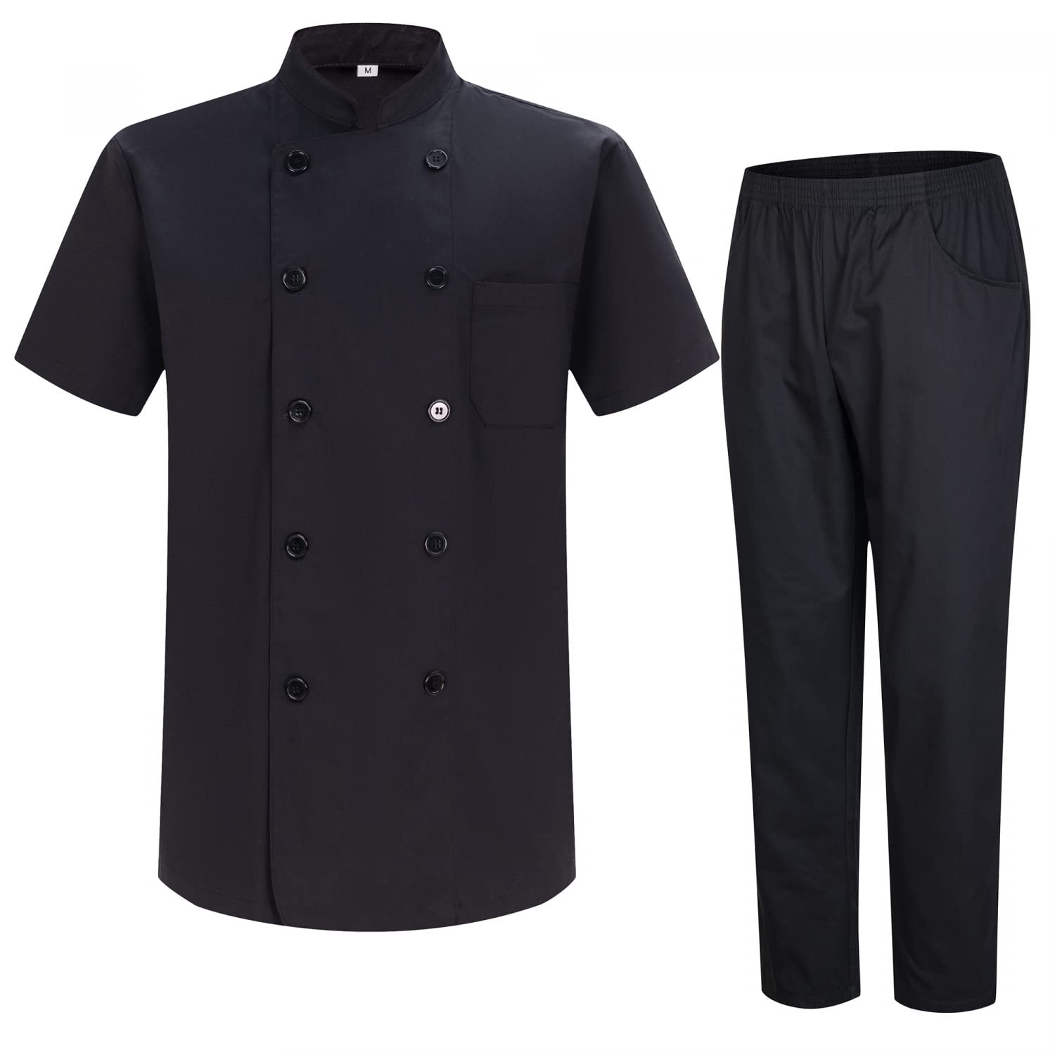 MISEMIYAMen's Men's Chef Jacket and Pants Mz-8421-8312 Men's Chef Jacket and Pants MZ-8421-8312 (pack of 1)