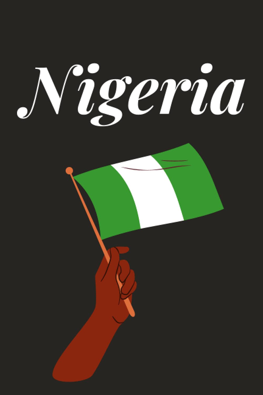 Nigeria: Nigerian Themed Blank Lined Notebook