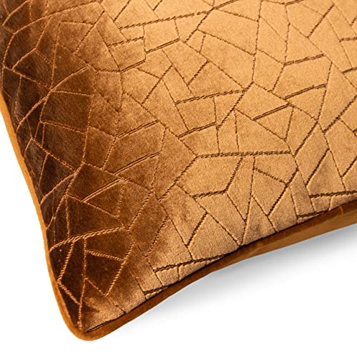 Coussin en velours passepoilé Hoem Malans douceur et confort - 6