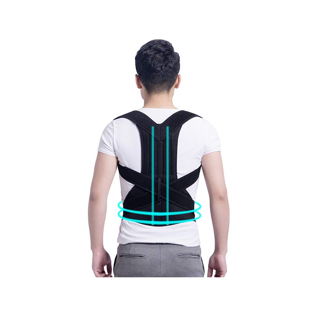 Correcteur de posture support dorsal homme élastique taille S - 7