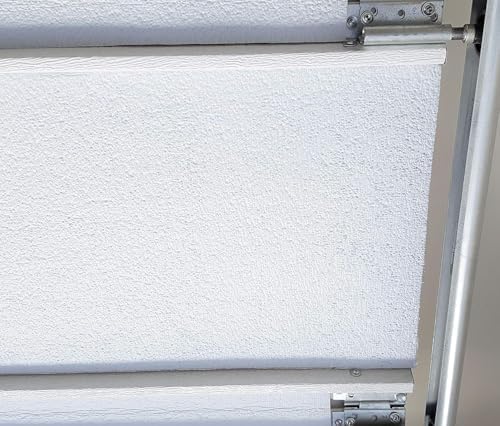 NASATECH White (Pre-cut 8 Panel) 1 Car Garage Door Insulation Foam Kit Energy Star Rated R8 Fits 8x7 8x8 9x7 9x8 image 2