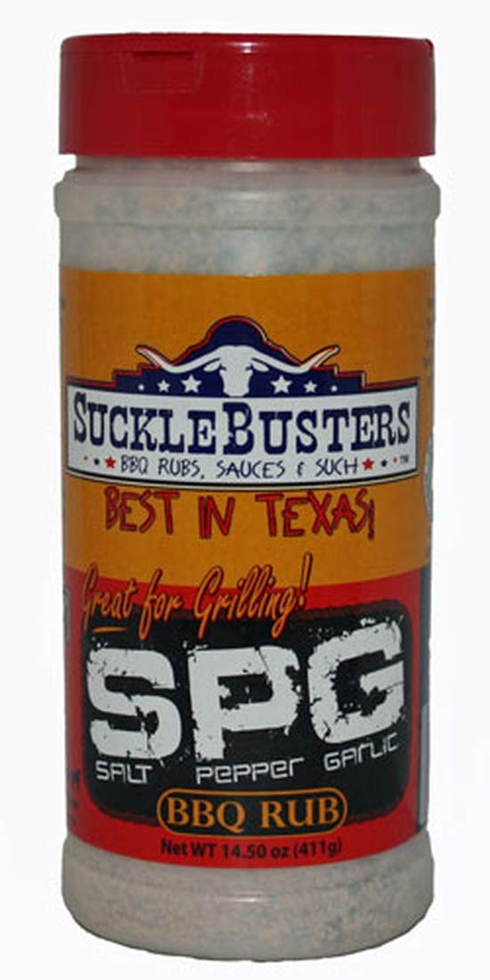 SuckleBustersSPG [Salt Pepper Garlic]' Seasoning - 411g (14.5 oz)