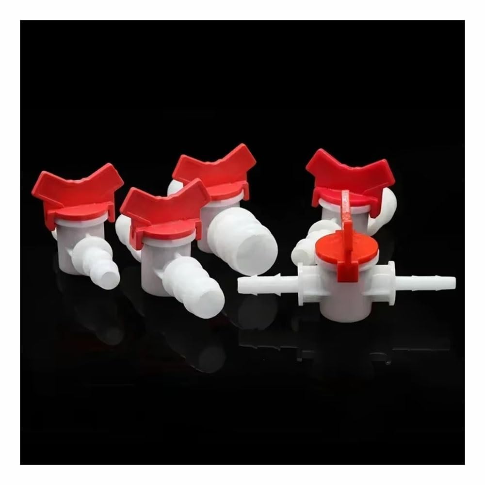 Válvula De Bola De Plástico Bidireccional De 4-25 Mm For Manguera De PVC, Conector De Riego For Acuario Y Jardín.(20-16mm)
