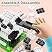 Kimiangel Party Favors for Kids, 12 Pack Mini Animals Building Blocks Sets for Goodie Bags, Prize Box Toys for Kids, Fillers, Prizes, Christmas Birthday Gifts STEM Educational Brick Kits(1222 Pcs)