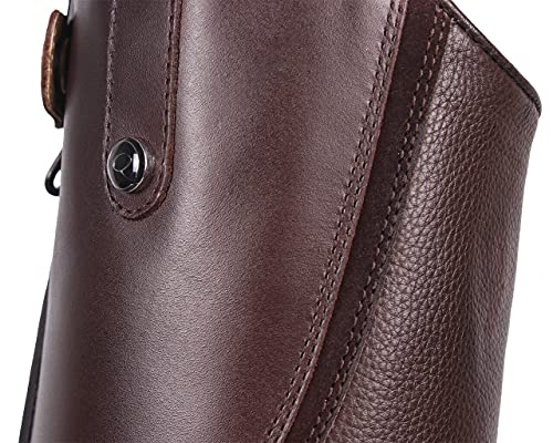 Foto von QHP Eleganter Damen Leder-Reitstiefel Tamar Adult normal (braun, numeric_40)