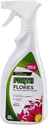 Fertilizante Forth Flores Líquido, Pronto Uso, Floração, Fertilizante, NPK (Nitrogênio, Fósforo, Potássio), 9 Micronutrientes, Nutrição Completa, 500 ml