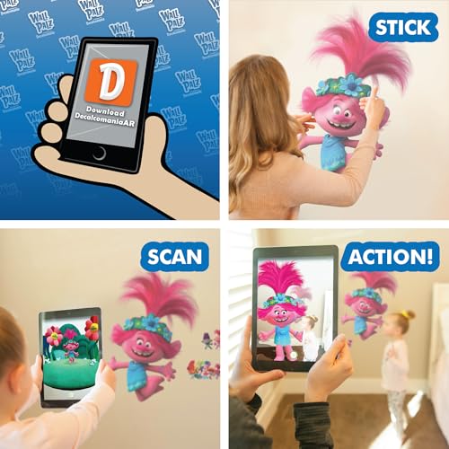 Vinilos Decorativos Trolls Poppy 22" para Pared miniatura 3