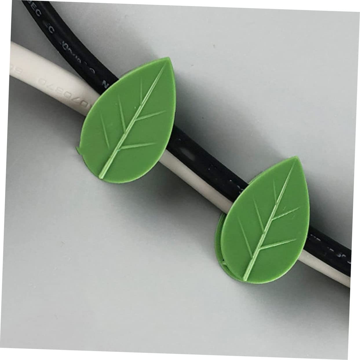 BESTonZON 2 Sätze Fixer Für Grüne Pflanzen Drinnen Pflanzenklebeclip Pflanzenkletterwandclips Anlage Hauspflanze Zimmerpflanzen Traktionsclip Für Pflanzenreben Plastik 60 Stück * 2
