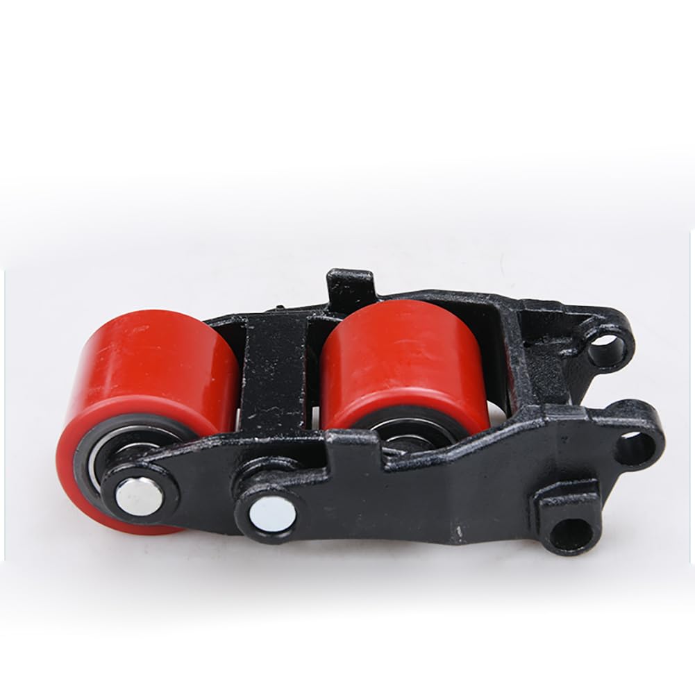2× Rueda para transpaleta Rodillo Rodillo de Carga Diámetro 70mm Rueda de Carretilla elevadora PU Ruedas con núcleo de Hierro 2 toneladas Carretilla hidráulica 70×60mm