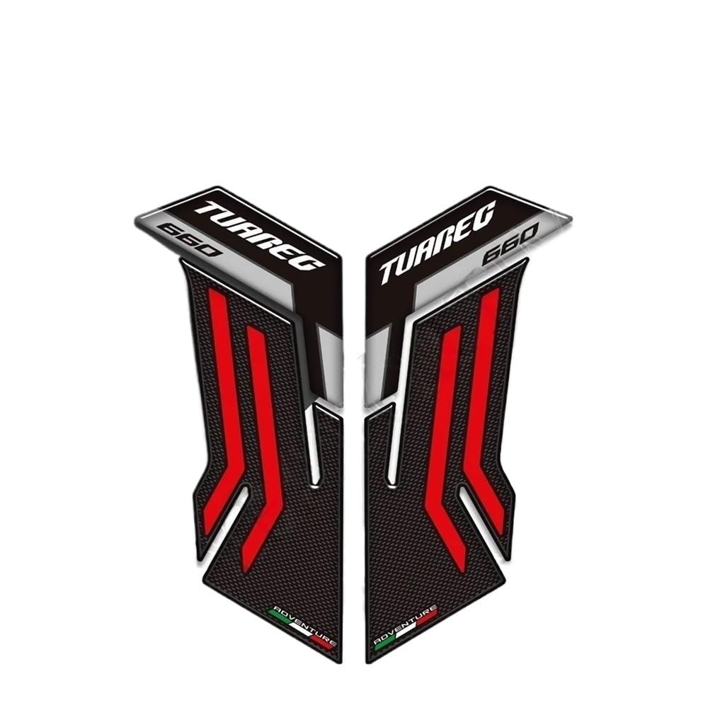 Xjsmdxj Lavender Motorcycle Tank Protector For Tuareg 660 Tuareg660 Motorcycle Tank Pad Grips Gas Fuel Oil Kit Knee Stickers Decals Protector 2022