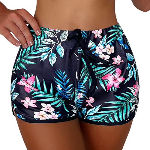 Calças de natação para mulheres, shorts de praia, shorts de natação, calcinha, calcinha de biquíni d
