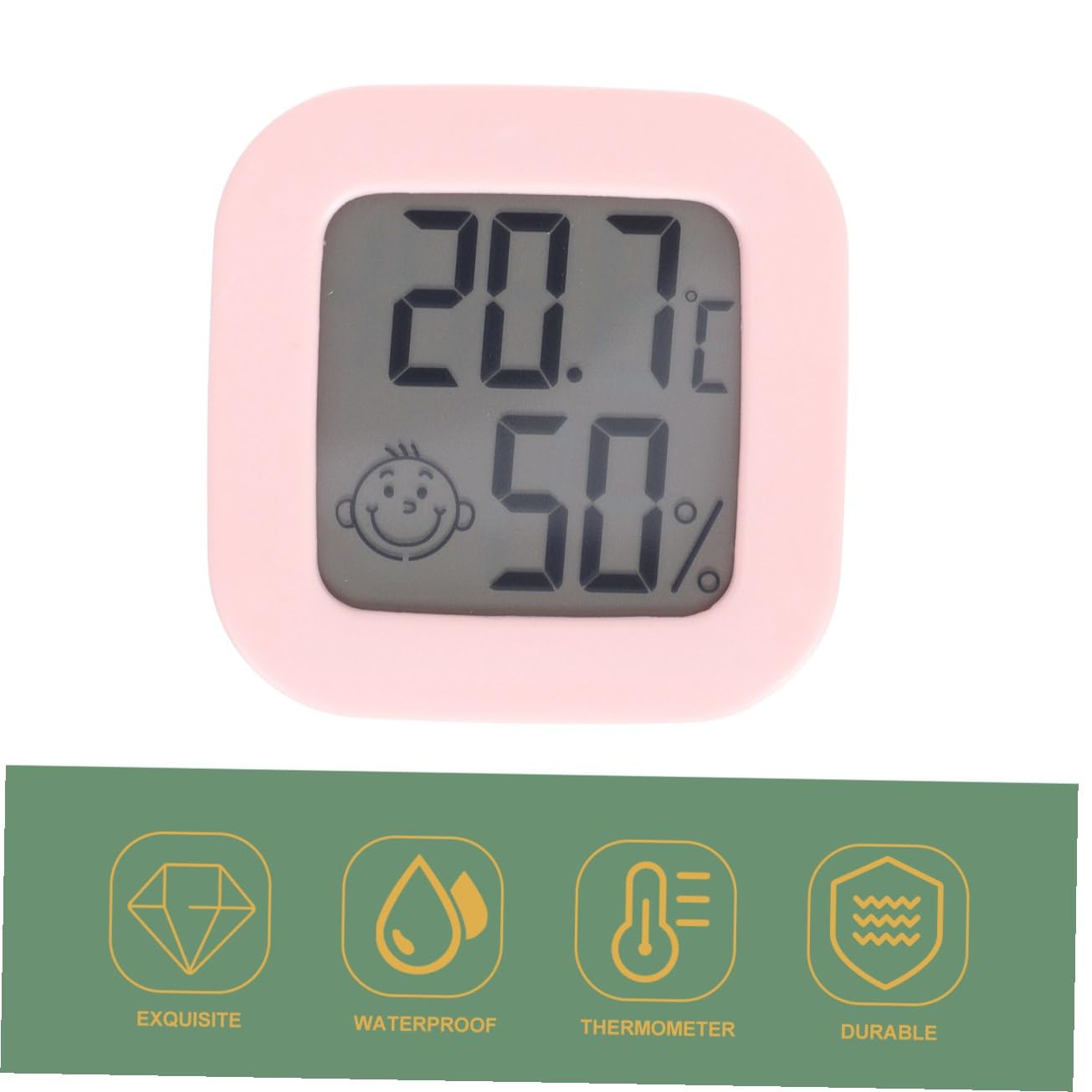 Toyvian 2 Ensembles Thermomètre Électronique Domestique Jauge De Température Numérique Hygromètre D'ambiance Hygromètre Numérique Hygromètre Domestique Abdos Couleur Aléatoire 4 Pièces * 2