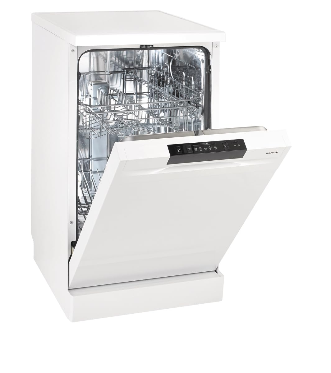 Gorenje GS 520 E15W Freistehender Geschirrspüler 45cm 9 Maßgedecke 5 Programme Weiß