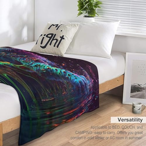 Couverture polaire flannel léopard 150x200 pour lit et canapé - 7