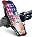 Okra Bike Phone Mount Bicycle Holder for iPhone X 8 7 6 6s Plus, [Web Grip] Silicone Bicycle Motorcycle Universal Grip Cradle Clamp Holder for All Smartphones