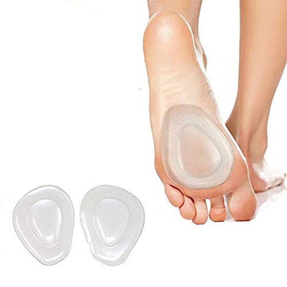 Pedimend, solette in silicone per metatarsalgia (5 paia, 10 pezzi), cuscinetto in morbido gel per sollievo dal dolore, sollievo dal dolore causato da metatarsalgia, neuromi, atrofia e sensazioni di