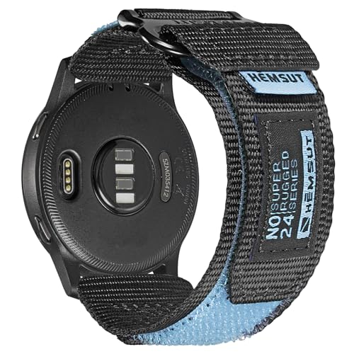 Bracelet montre nylon 22mm parfait pour le sport et le quotidien