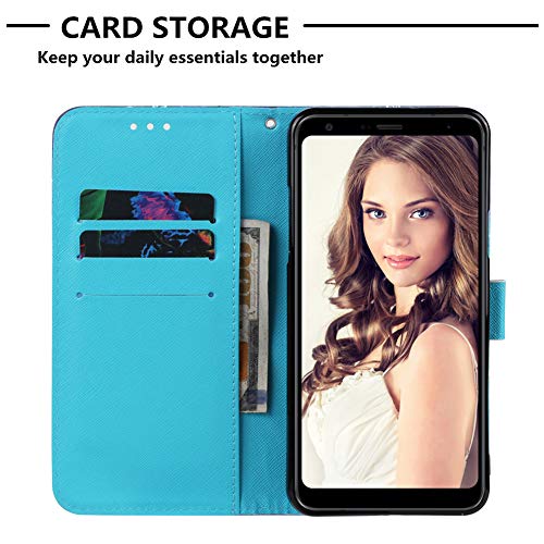 Mrsterus Leather Case For L G Stylo 5 Case 3D Cute Premium Pu Leather Flip Protective Case Shockproof Magnetic Flip Folding Kickstand Card Slot Case For L G Stylo 5 Big Eyed Owl Yb #TOP5