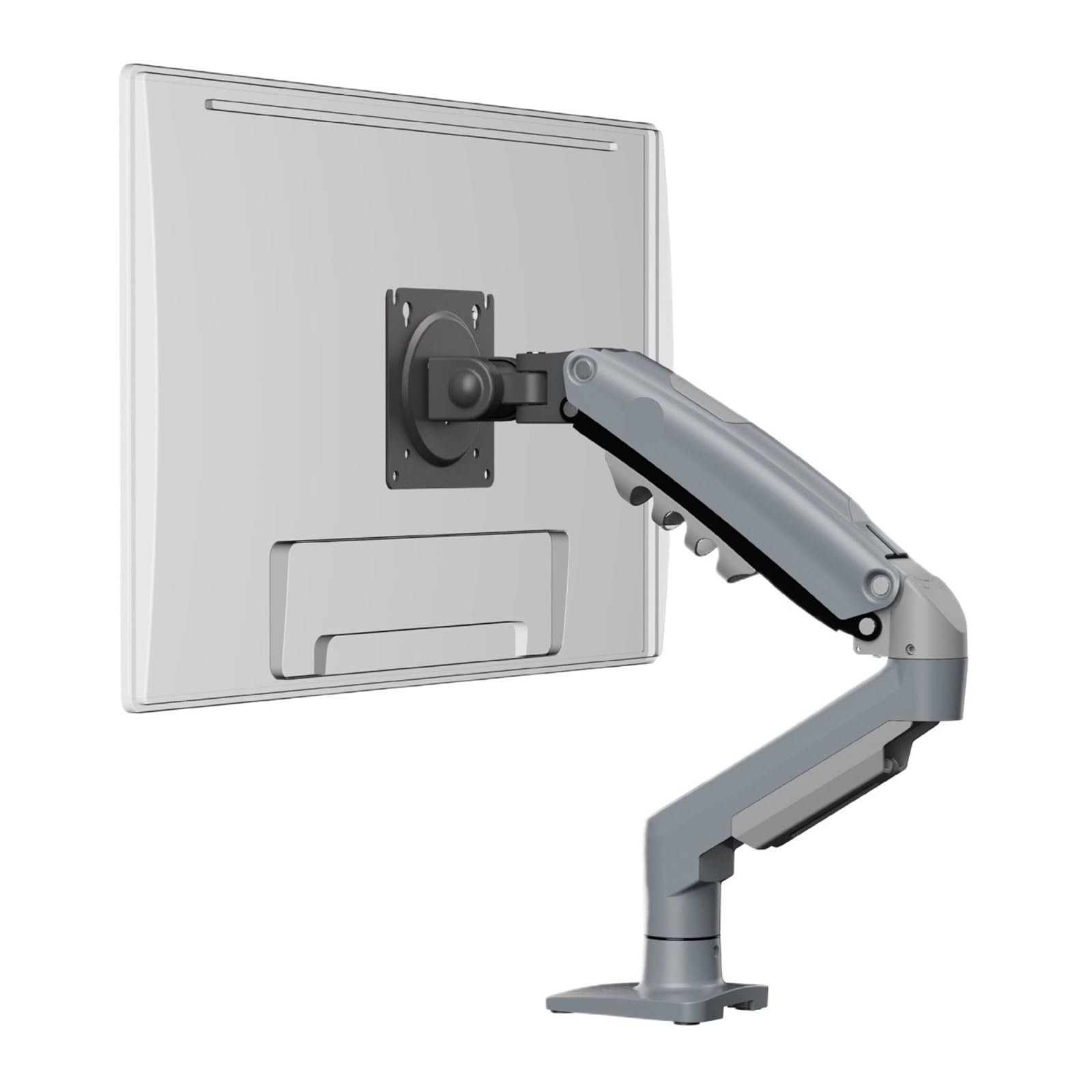 Ikpgbzxm Slategray F80 Monitor Stand With Telescopic And Rotation Adjustment(Slategray)