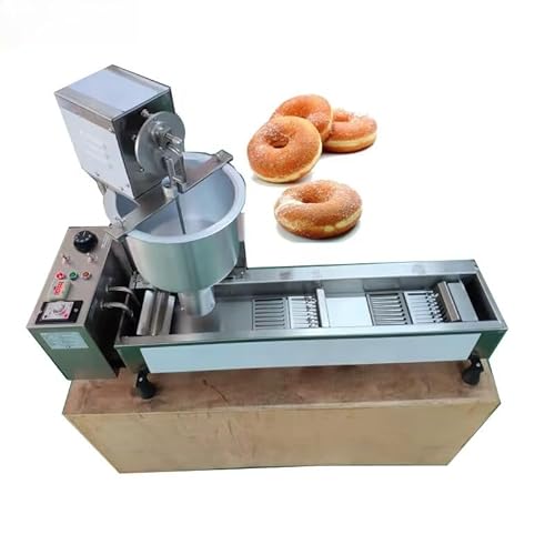 Automatic Donut Frying Machine for Commercial Use, High-Efficiency Conveyor Donut Maker with Precise Temp Control, Designed for Bakery Shops and Food Service