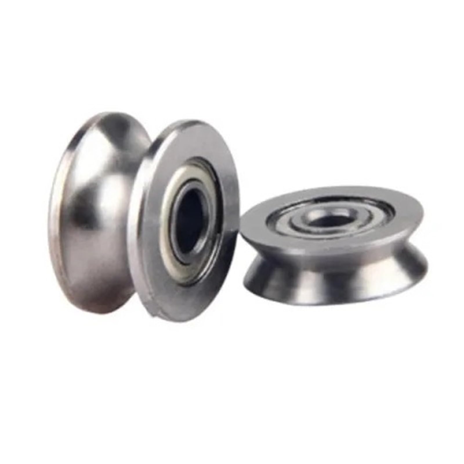 10 sztuk prowadnica drutu v-rowek miniaturowe łożysko V623 V624ZZ U623ZZ U624ZZ U604ZZ U rowek V nad linią koło pasowe(V624 135ZZ 4x14x5mm)
