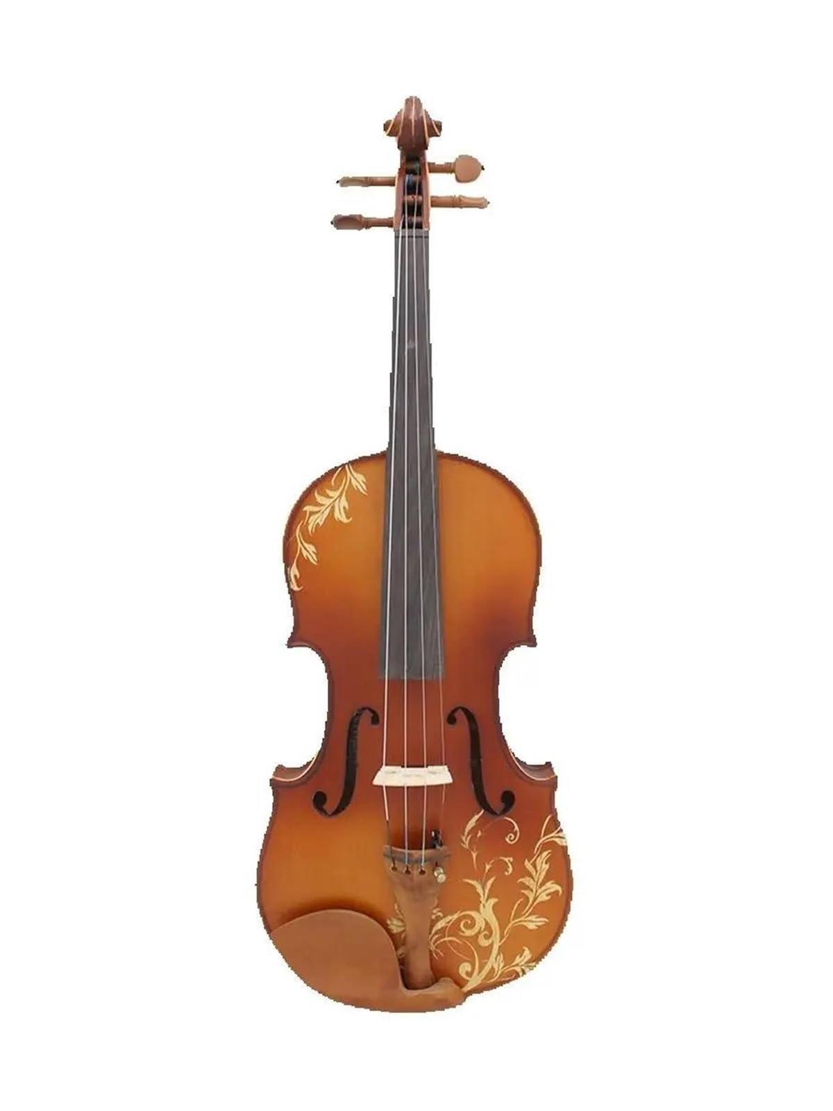 Skrzypce Skrzypce Korpus Z Hebanu Podbródek Ręcznie Rzeźbiony Instrument Strunowy Naramiennikiem I Tunerem