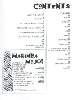 Spiral-bound Marimba mojo!: More Zimbabwean-style pieces for Orff instruments Book