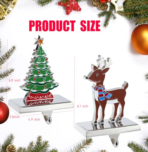 Set-of-4-Christmas-Stocking-Holder-for-Mantel-Christmas-Stocking-Hanger-for-Mantel-Metal-Deer-Tree-Santa-Snowman-Christmas-Stocking-Holder-for-Fireplace-Mantle-Heavy-Stocking-Hooks2023-New-Set Set of 4 Christmas Stocking Holder for Mantel Christmas Stocking Hanger for Mantel Metal Deer Tree Santa Snowman Christmas Stocking Holder for Fireplace Mantle Heavy Stocking Hooks2023 New Set