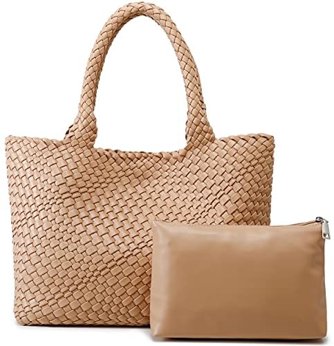 Image of Queenoris Shoulder Bags for Women, Fashion Purses and Handbags Top Handle Vegan Leather Shopper Satchel Large Travel Tote Bag | TOP HANDLE