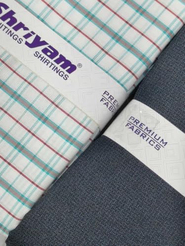 Image of Checkered Shirt Pant Combo Pack (Checks, Free Size, Full Fabric)