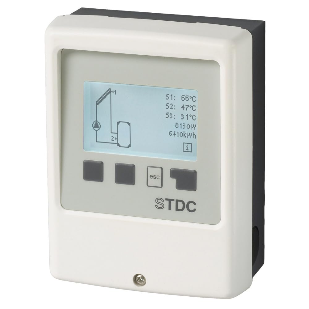 SOREL Solarsteuerung Solarregler Temperaturdifferenzsteuerung STDC V3 (inkl. 2 x PT1000 Fühler)