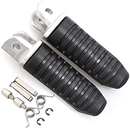 Motorcycle pedals，for S&uzuki GSX650F GSX 650F 1400 i B-King Bandit GSX1300R studs Motorcycle brake brake pedal (Color : Black)