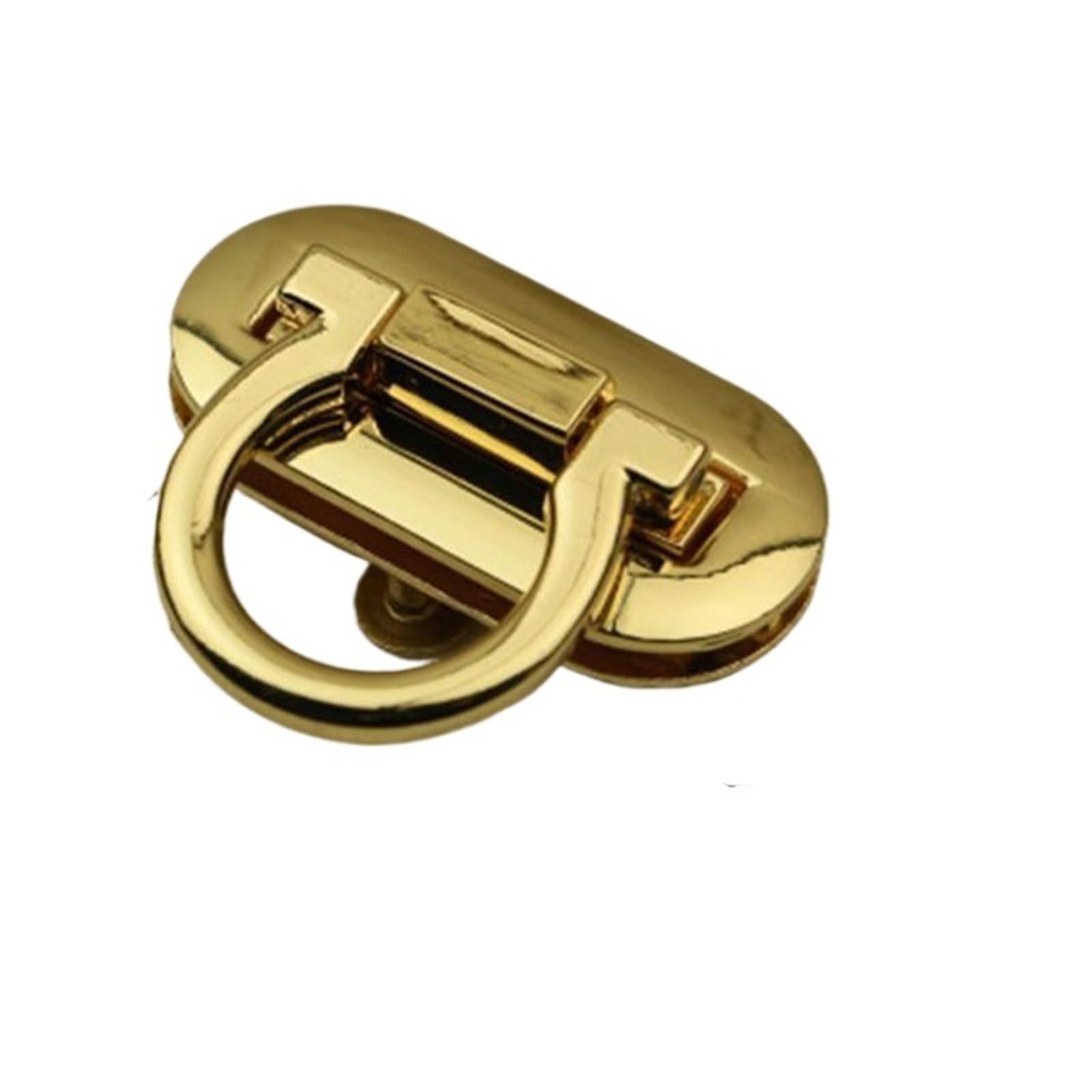 Skręć zamek, zamknij portfel, Metalowe zapięcia do torebek, opakowanie 10 sztuk, wielokolorowe(Gold)