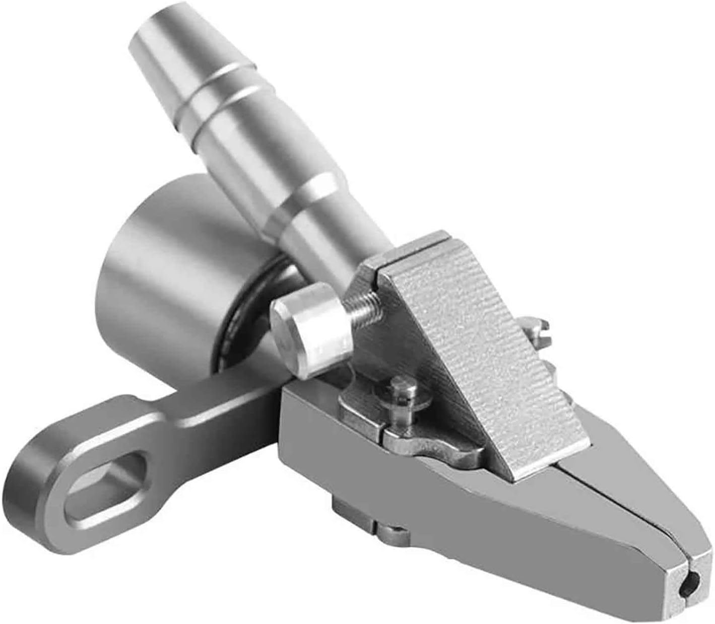 iDili Pneumatic Stainless Steel Screw Machine Clamp Hand-Held Chuck Automatic Screw Machine Clamp (1.7mm)
