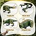TALGIC Remote Control Dinosaur for Boys 4-7, Robot Dinosaur Toys for Kids 5-7, rc Dinosaur with Realistic Legs & Spray Stream,Remote Dinosaur Toys for Kids3 4 5 6 7 Year Old boy Birthday Gift (Green)