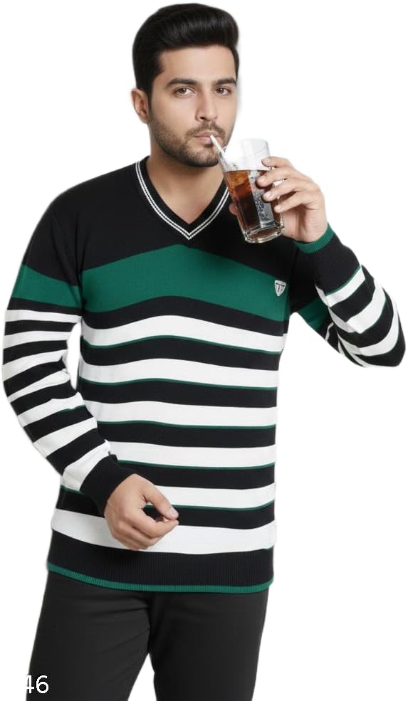 Khushi Exports Men's Winterwear Woolen Cardigans Sweaters-picture-34