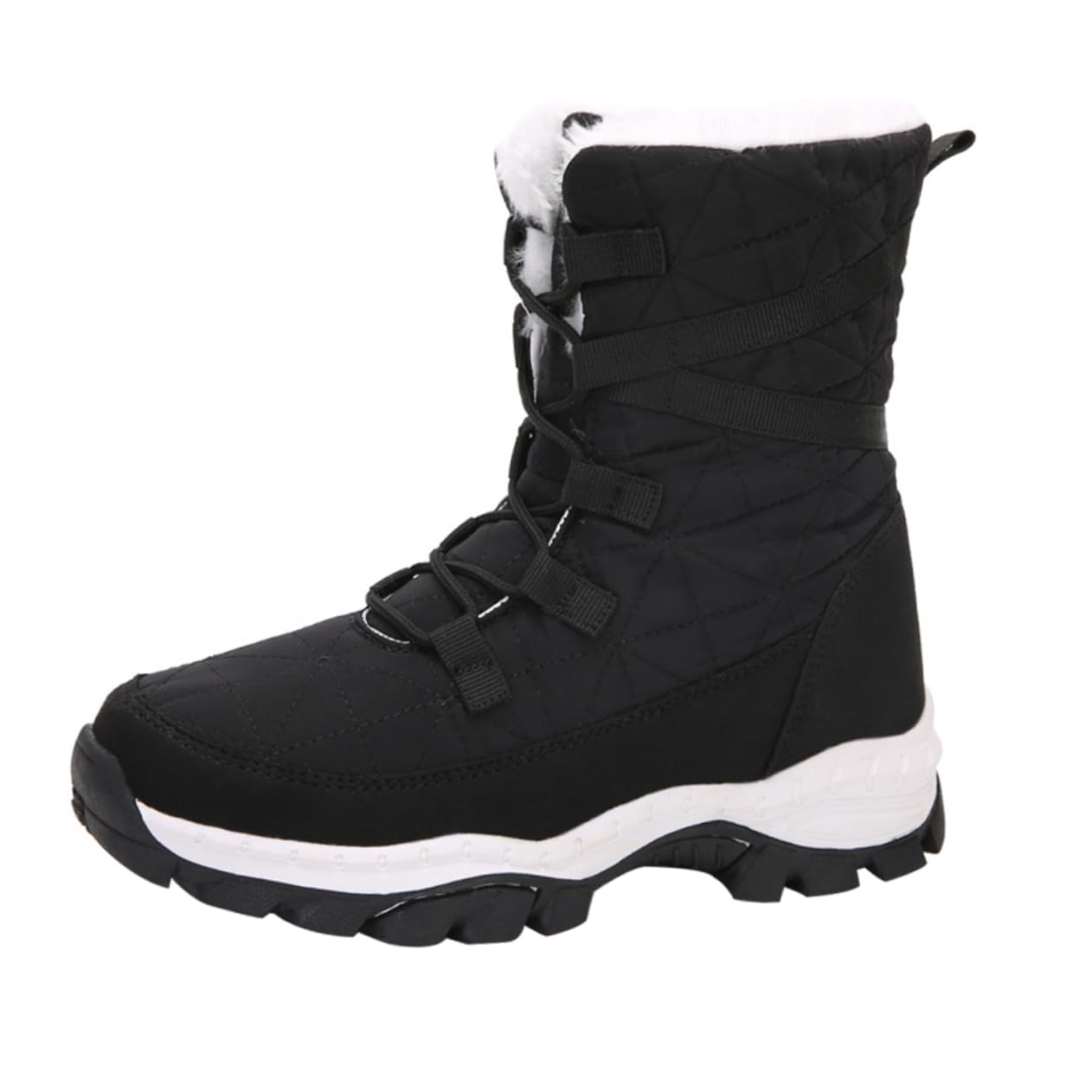 botas de nieve escarpines mujer bota mujer shoes for woman bota botas de zapatos de invierno para botines de nieve botas calientes de Black
