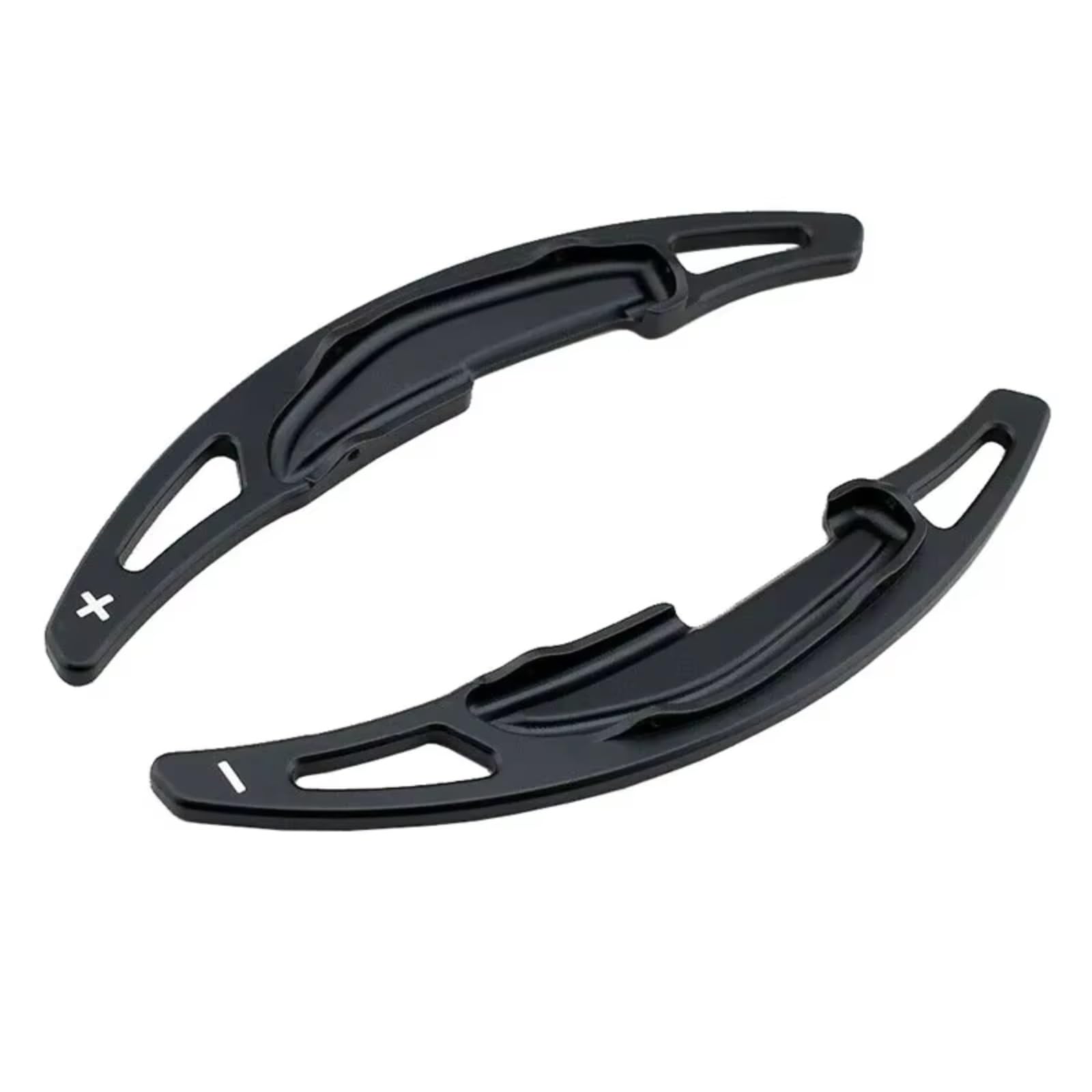 YMNHBIK Gear Shift Paddles Compatible with BMW for M2 M3 M4 for M5 X5M X6M Car Steering Steering Wheel Shift Paddle Extension Shifter 2Pcs(Black)