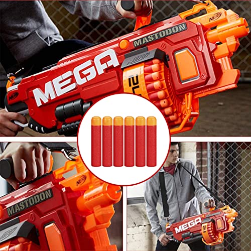 YAAVAAW 30Pcs Big Red Mega Bullets Foam Darts,9.5cm Refill Large Bullets Mega Darts for Nerf N-strike Elite Mega Bullets Series Blasters Kids Toy Gun Darts - Image 7