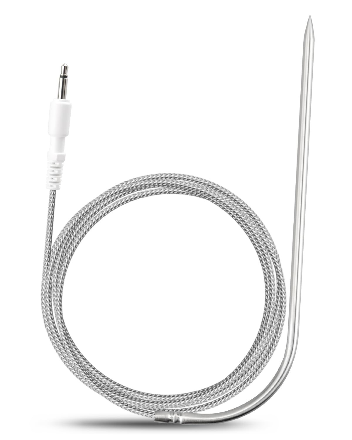 8 Foot Temperature Probe Fit for DynaQ/UltraQ/PartyQ/DigiQ/CyberQ Controls Food Premium Dishwasher Safe Temperature Probe