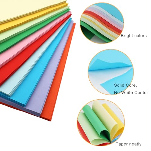 Papier d'impression multifonction A4 coloré pour le scrapbooking