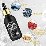 Uocasi 2Pack 5% Minoxidil Hair Growth Serum, Hair Growth for Men and Women, Hair Regrowth Serum For Stronger Thicker Longer Hair Help, Natural Facial Hair Treatment for Grooming Thickening - Image 2