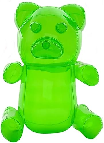 Miniatura 1 de Gummy Bear Inflable  24 pulgadas Inflar Verde