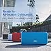 DOSS Bluetooth Speaker, SoundBox Touch Portable Wireless Speaker with 12W HD Sound and Bass, IPX5 Water-Resistant, 20H Playtime, Touch Control, Handsfree, Speaker for Home, Outdoor, Travel-Blue