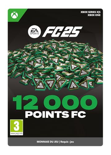 FC 25 12000 Points Xbox pour jouer entre amis le week-end