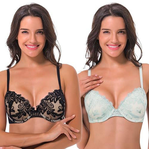 Soutien-gorge push-up résistant aux douleurs dorsales armatures Curve Muse 95D