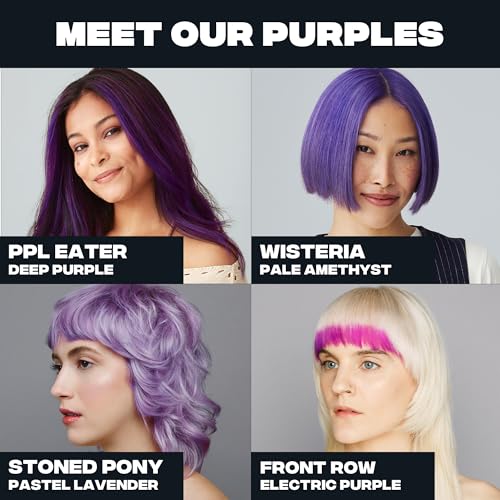 Good Dye Young Semi-Permanent Hair Color, Vegan and Cruelty-Free Purple Hair Dye, Last up to 24 Washes, Non-Damaging Conditioning Hair Color (5FL OZ, Make It Happen) - Thumbnail 4